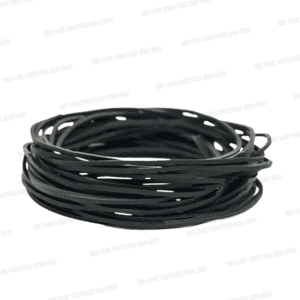 Black Conductive Rubber Band