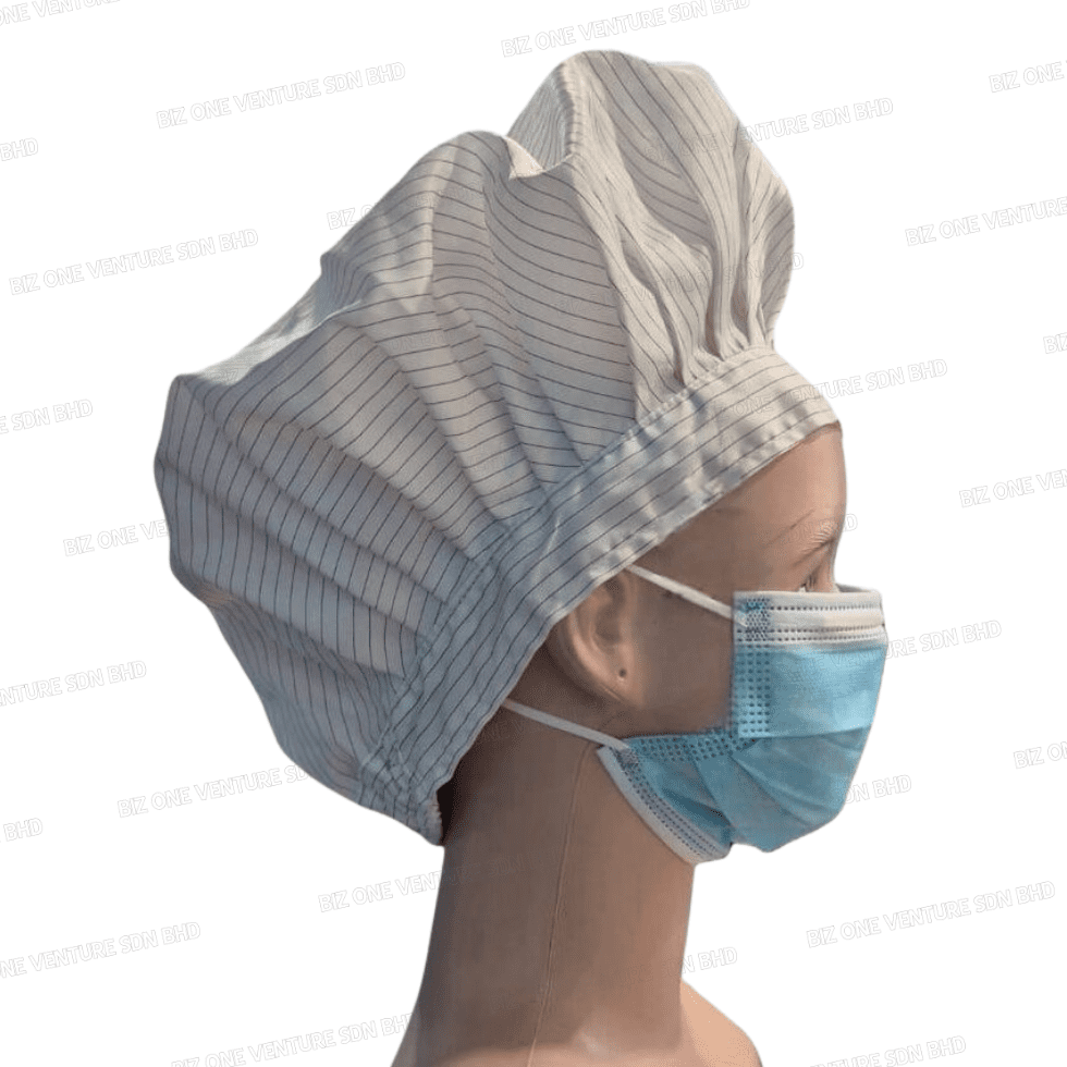 ESD Cleanroom Bouffant Cap
