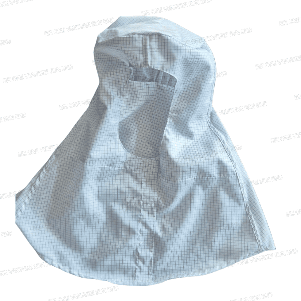ESD Cleanroom Hood with Face Mask