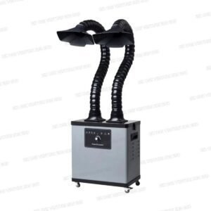 F6002 dual-duct fume extractor Malaysia for soldering and electronics workstations