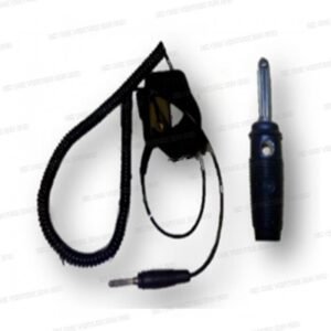 Black Elastic Wrist Strap with solid type plug