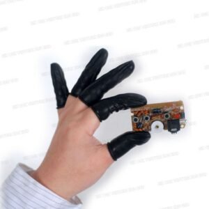Black Conductive Static Dissipative Fingercots