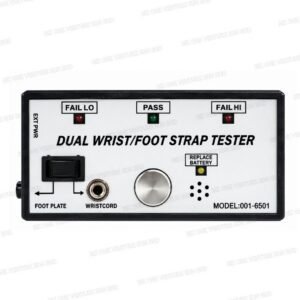 Dual Footwear and Wrist Strap Tester 6501