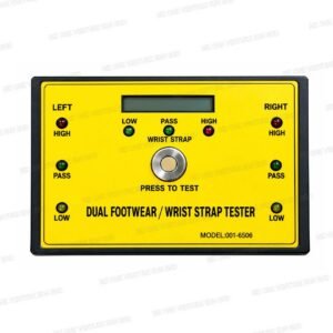 Dual Footwear and Wrist Strap Tester 6506